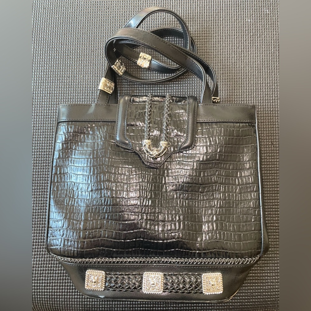 Black Elegant Nylon Purse